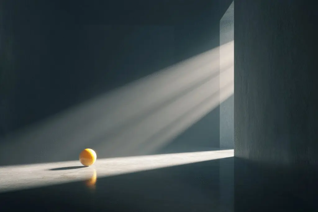 A ball of light bouncing realistically around a room explaining the FAQ on what is Ray Tracing in gaming A ball of light bouncing realistically around a room explaining the FAQ on what is Ray Tracing in gaming