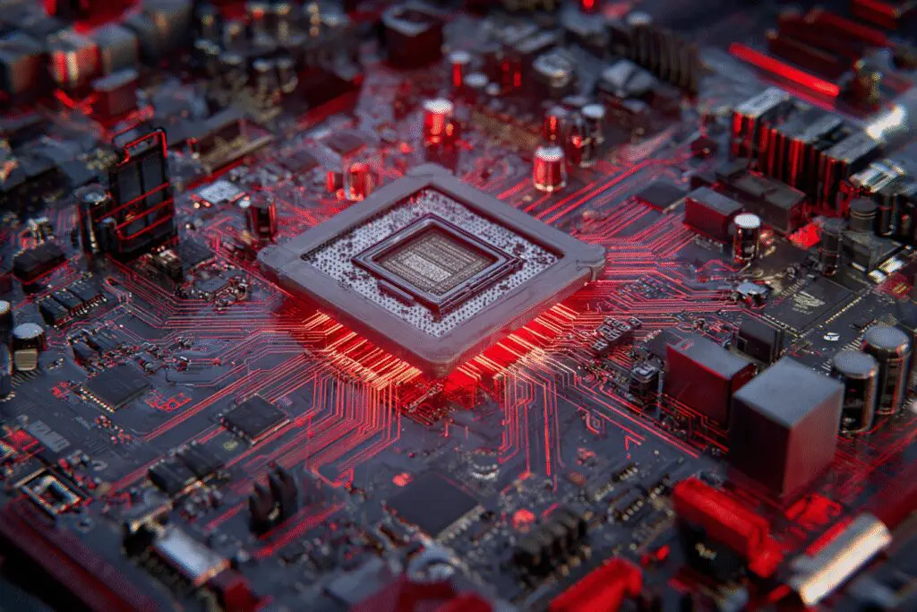 A motherboard as a futuristic command throne a metaphor for what is the best motherboard for gaming