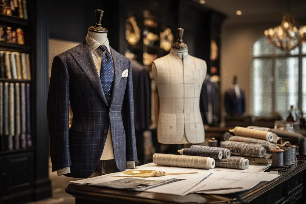 A person choosing between a ready-made or custom suit a visual for the FAQ what gaming PC should I buy