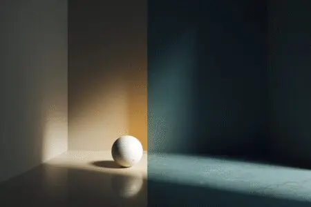 A side-by-side comparison of simple and realistic lighting explaining what is Ray Tracing in NVIDIA GPUs