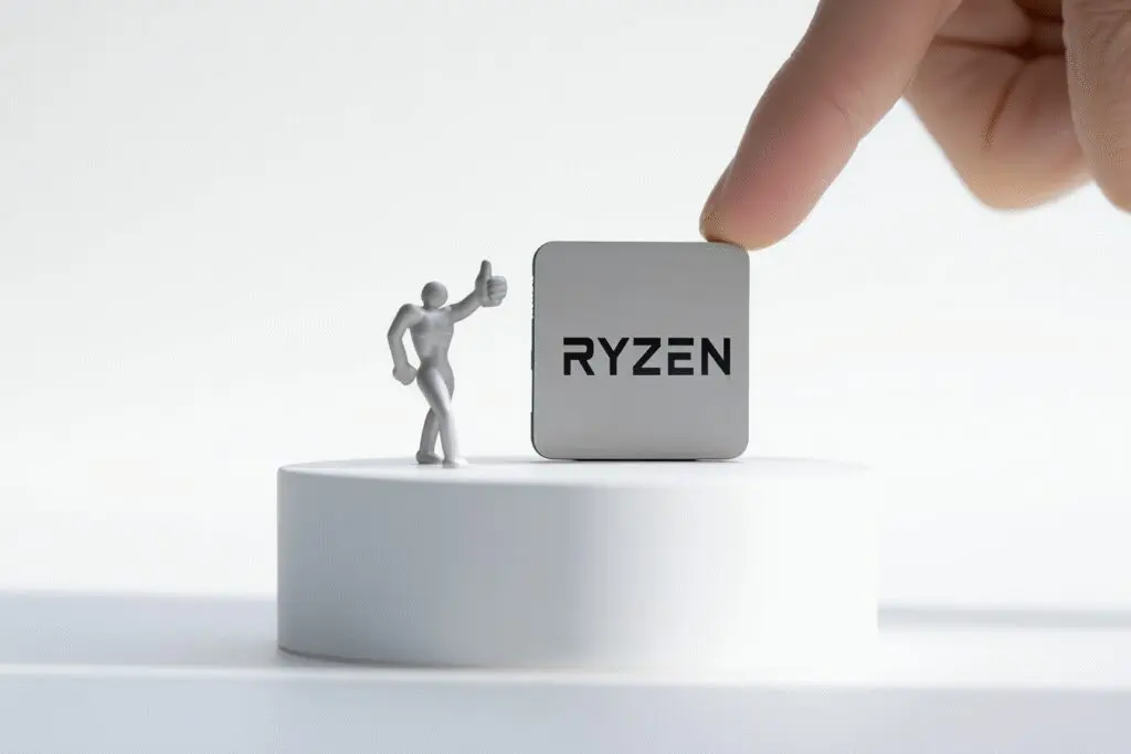 A thumbs-up gesture for a CPU answering the FAQ is Ryzen 5 7600X good for gaming A thumbs-up gesture for a CPU answering the FAQ is Ryzen 5 7600X good for gaming