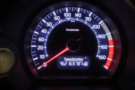 a speedometer for monitor refresh rates illustrating the search for the best hz for gaming