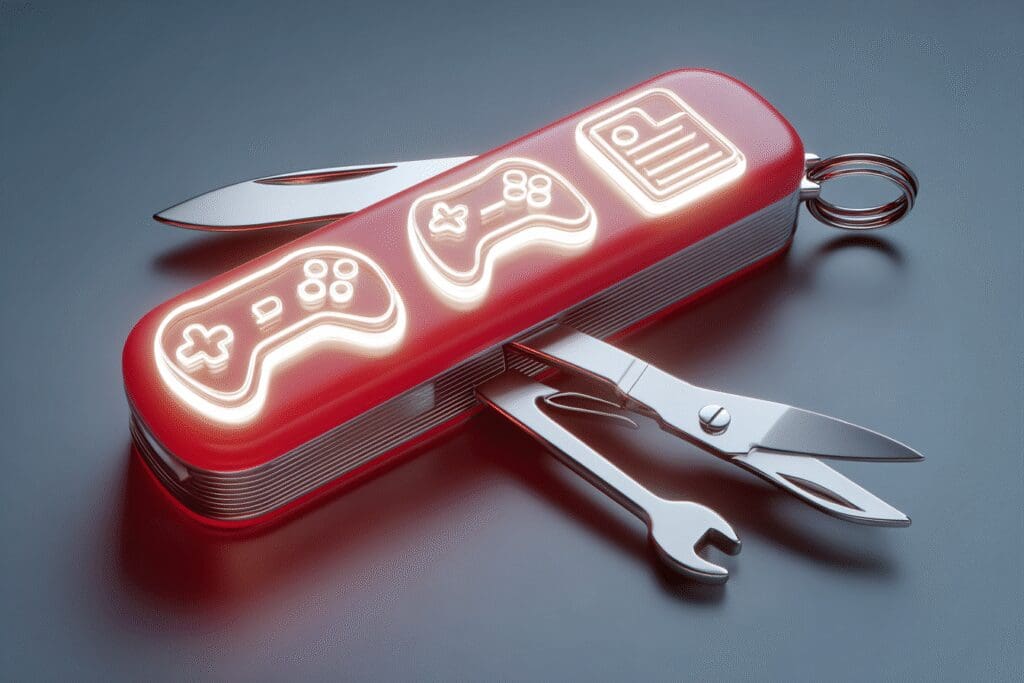 A versatile Swiss Army knife with many tools answering the FAQ is a gaming PC worth it
