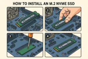 how to install an m2 nvme ssd