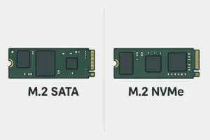 whats the difference between m2 sata and m2 nvme
